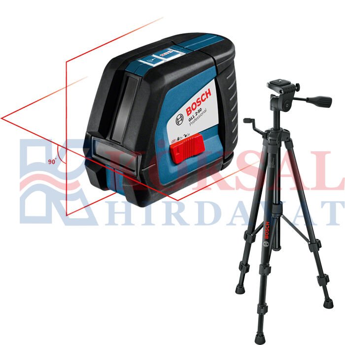Bosch Professional GLL 2-80 P Çizgi Lazer + BS 150 Tripod
