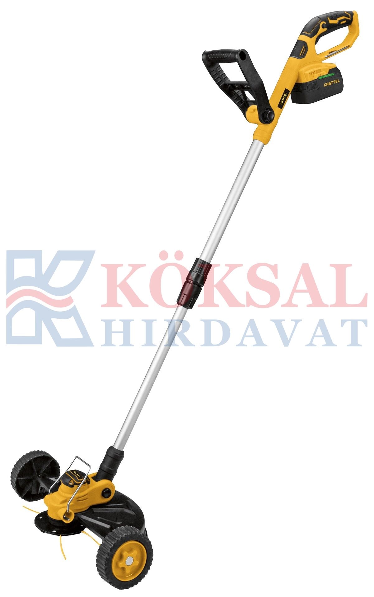 CHT-4424 AKÜLÜ TEKERLEKLİ TIRPAN
