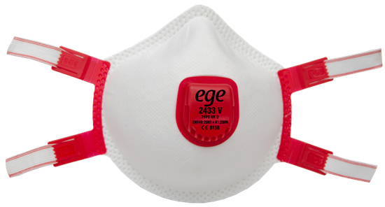 EGE 2433 V FFP3 NR D VENTİLLİ MASKE