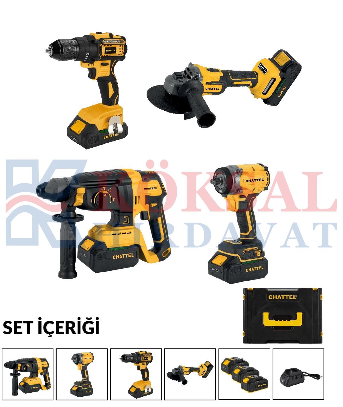 CHT-SET4404 4'LÜ COMBO SET