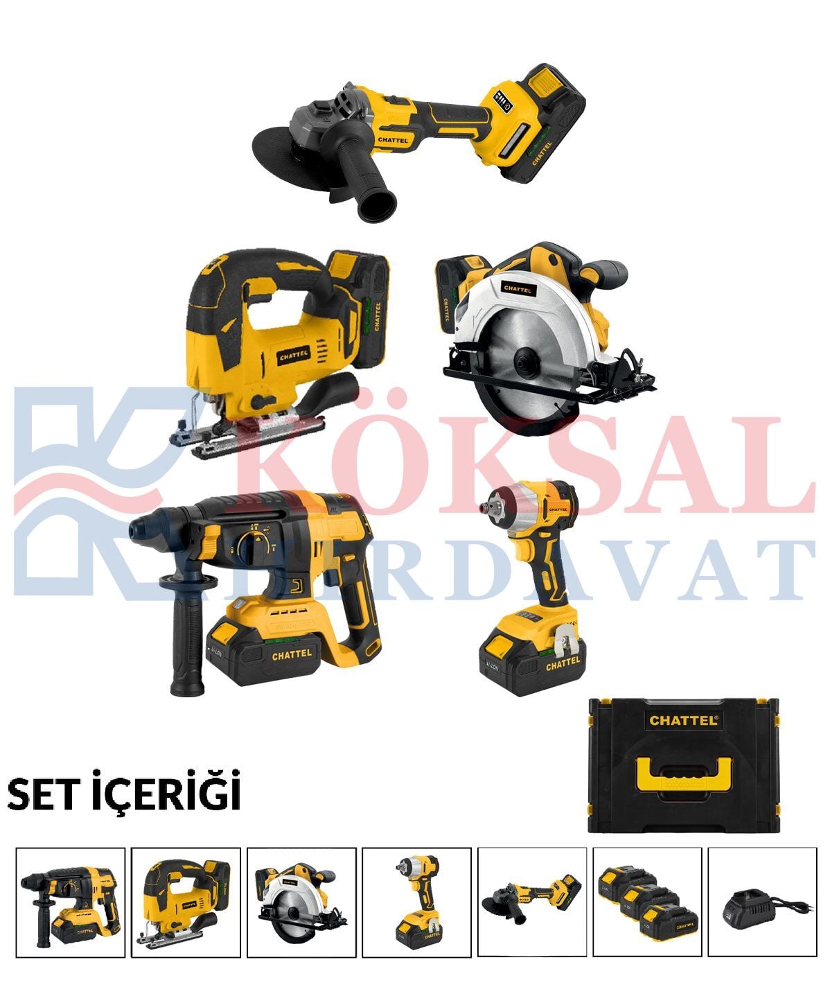 CHT-SET4405 5'Lİ COMBO SET