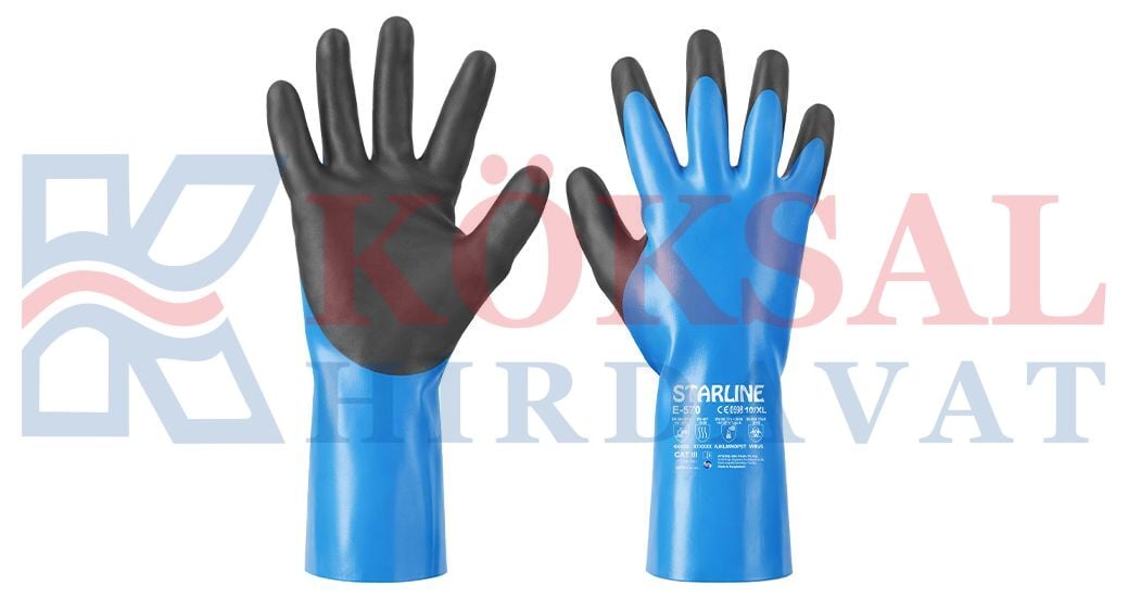 E-570 Nitril Eldiven