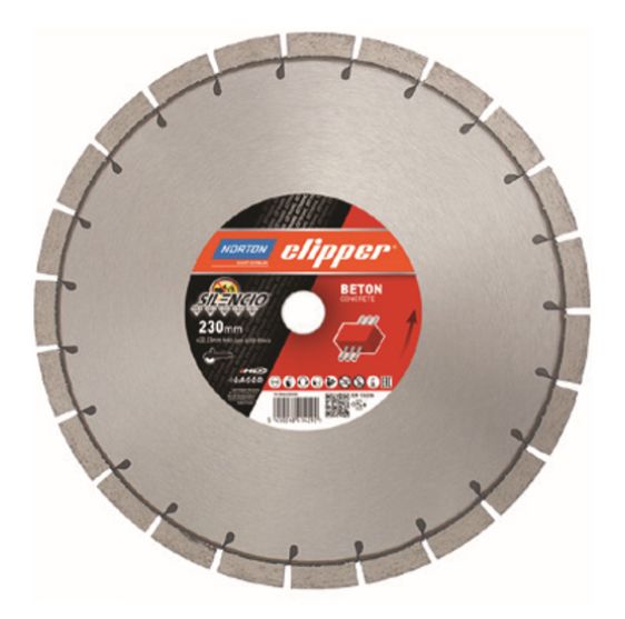 CLIPPER SILENCIO BETON 230mm TESTERE
