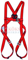 KP27 PARAŞÜT TİPİ KEMER BEL DESTEKSİZ STATİK HALATLI