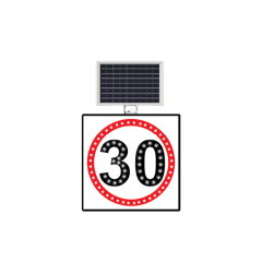 MFK HIZ LİMİTİ TABELALARI 60x60 CM 30