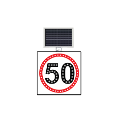 MFK HIZ LİMİTİ TABELALARI 60x60 CM 50