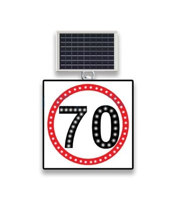 MFK HIZ LİMİTİ TABELALARI 60x60 CM 70