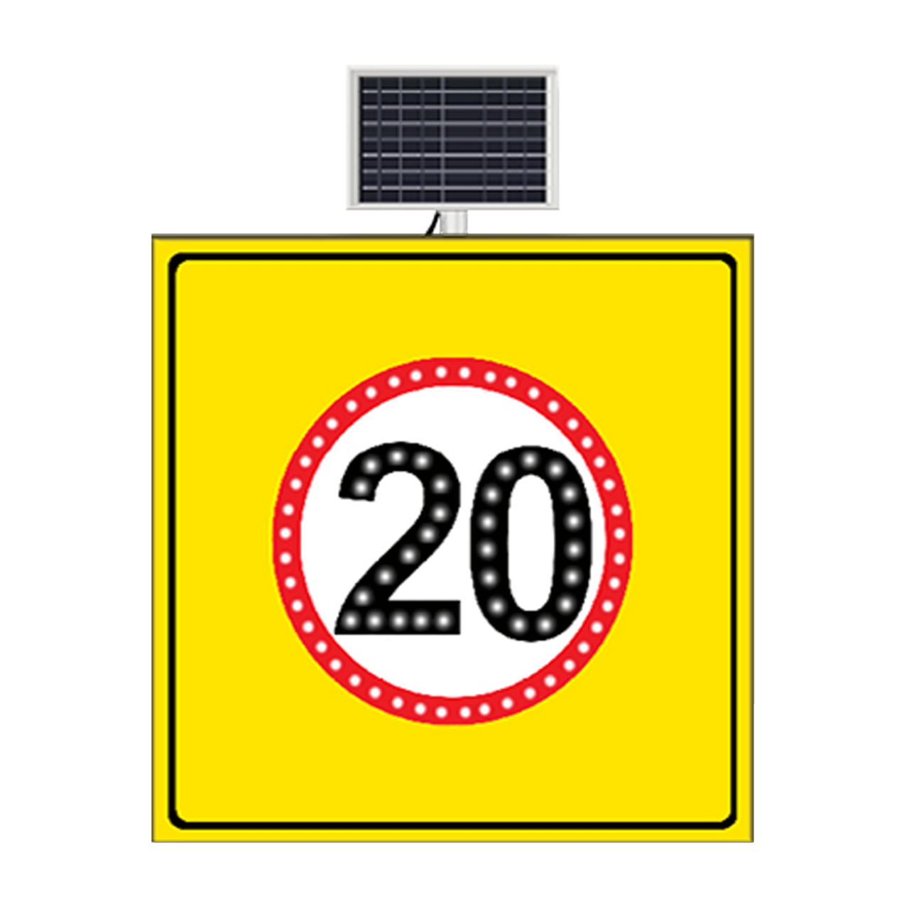 MFK HIZ LİMİTİ TABELALARI 100x100 CM 20