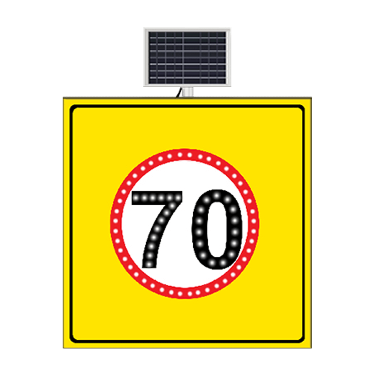 MFK HIZ LİMİTİ TABELALARI 100x100 CM 70