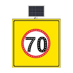 MFK HIZ LİMİTİ TABELALARI 100x100 CM 70