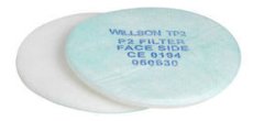 Honeywell WILLSON P2 ped filtre 1002801