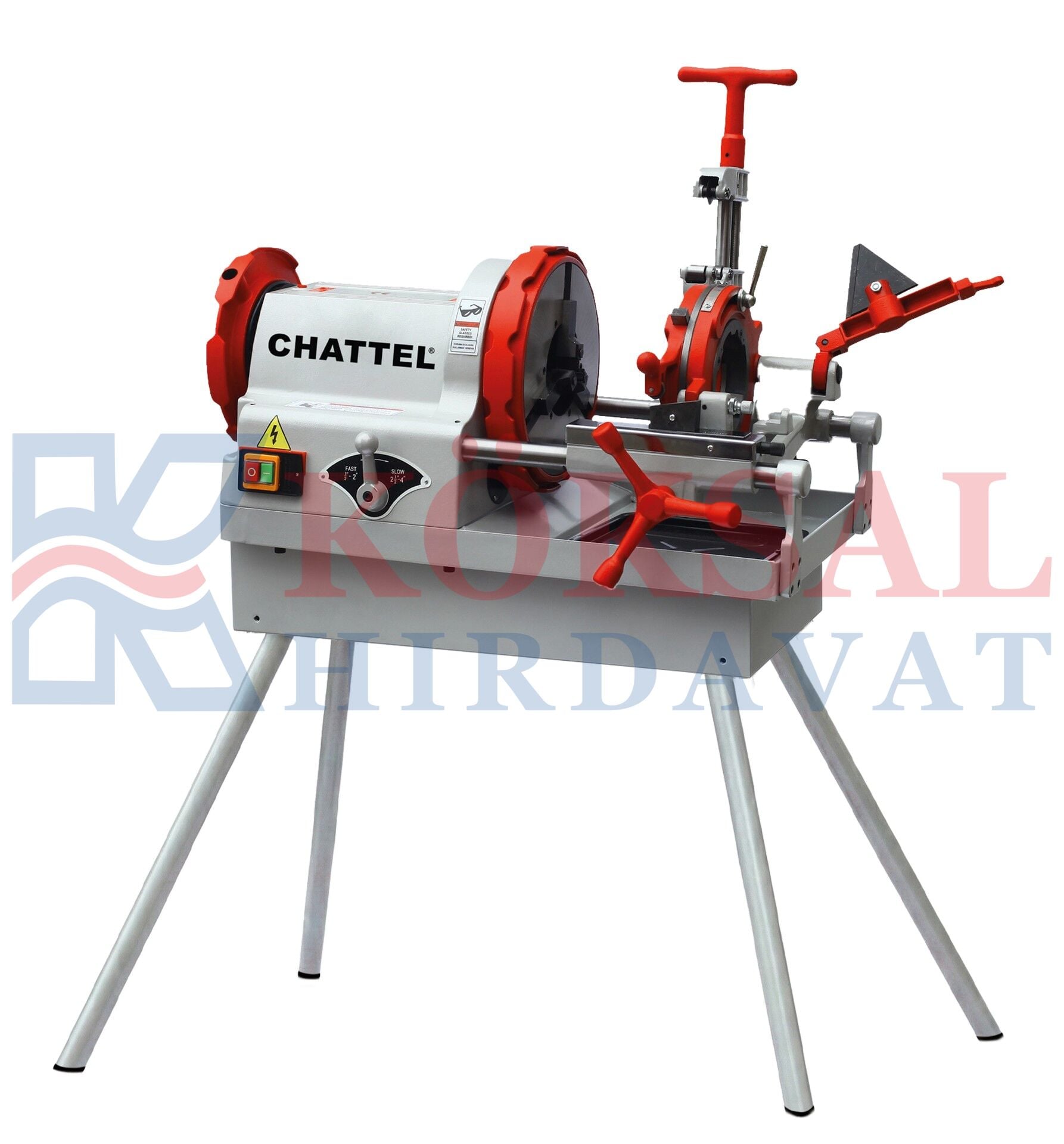 CHT-3008 TEZGAH TİPİ ELEKTRİKLİ PAFTA 1/2-4