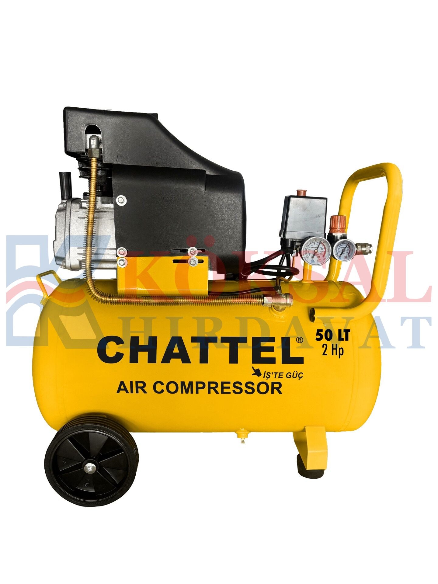 CHT-1452 HAVA KOMPRESÖRÜ 50 LT 8 BAR 2 HP