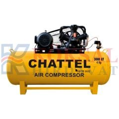 CHT 1231-4-12T SESLİ - YAĞLI HAVA KOMPRESÖRÜ 300 LT 12BAR 4 HP(TRİFAZE)