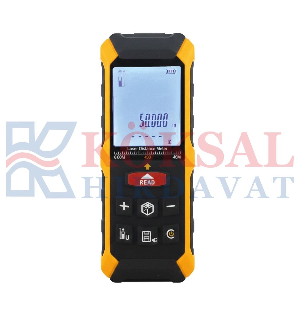 CHT-905 KIRMIZI ÇİZGİLİ LAZER METRE 50M
