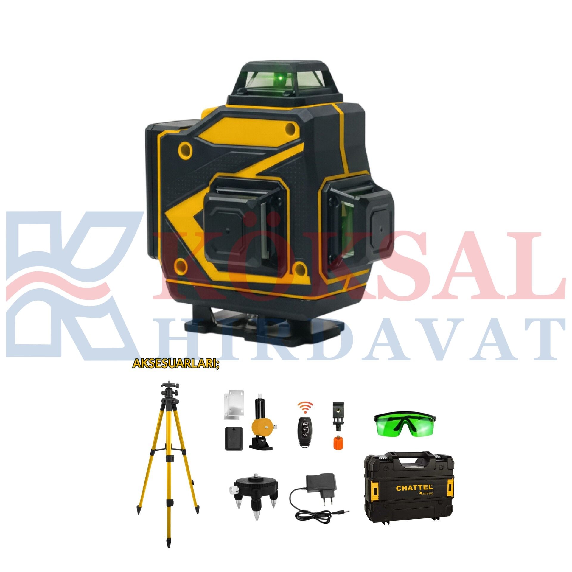 CHT-900 4D LAZER HİZALAMA 16 ÇİZGİ/SET