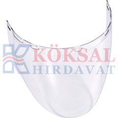 DELTAPLUS VISOR TORIC ŞEFFAF POLİKARBONAT SİPERLİK