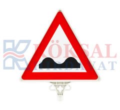 UT2806 Kasisli Yol Uyarı Levhası ÇİFT YÖN
