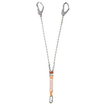 EKS-242 Şok Emicili Elastik Çift Bacaklı Lanyard