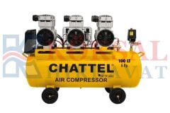 CHT 1210-6 SESSİZ - YAĞSIZ HAVA KOMPRESÖRÜ 100 LT 8BAR 6 HP