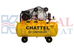 CHT-1211 SESLİ - YAĞLI HAVA KOMPRESÖRÜ 100 LT 8 BAR 3 HP (MONOFAZE)