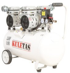 Kuletaş Süper Sessiz Yağsız Kompresör 60 Litre Çift Motor