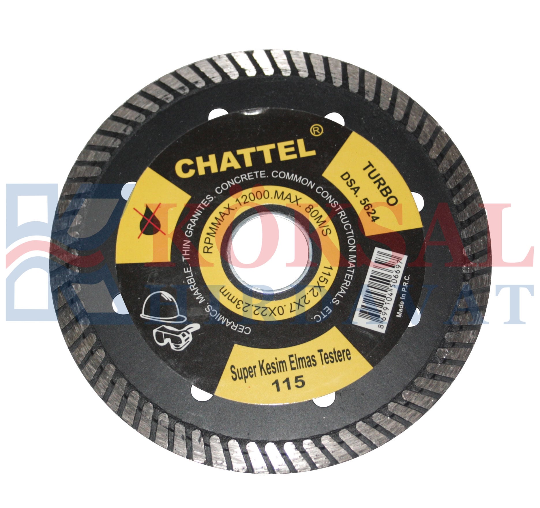 CHATTEL  SÜPER KESİM ELMAS TESTERE  509-510