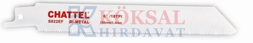 CHT 563 METAL TİLKİ KUYRUĞU TESTERE 150 mm
