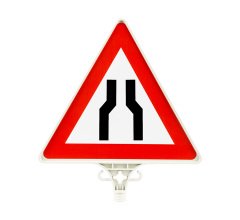 UT2801 Daralan Yol Levhası HER İKİ YÖNDEN DARALAN