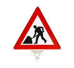 UT 2804 İki Yönlü Trafik Uyarı Levhası ÇİFT YÖN