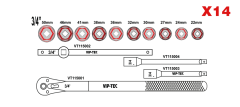 3/4'' LOKMA ANAHTAR TAKIMI - VT114341