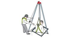 EKS-335 Tripod + EKS-335 Vinç Set