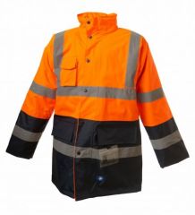 Fosforlu İşçi Oxford Parka  JN 1014