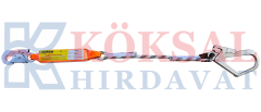 KA389 Şok emici tek ipli statik halatlı küçük -büyük kancalı