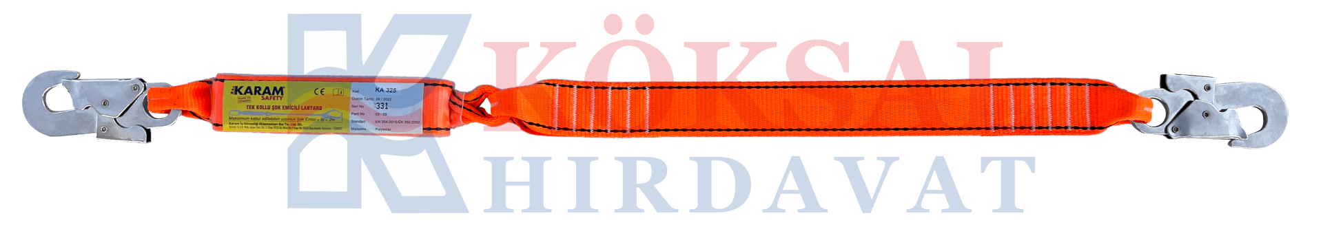 KA325 Şok Emici Tek Kolon Halatlı Küçük Kancalı
