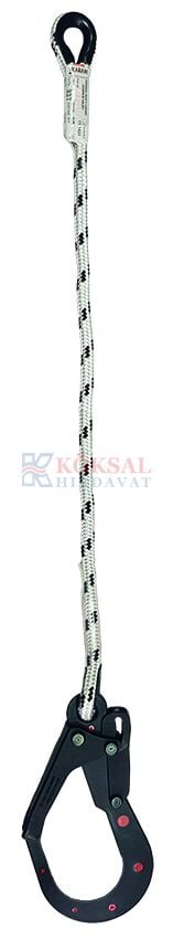 Kİ290 Sabitleme Halatı Elektrikçi Kancalı İzoleli