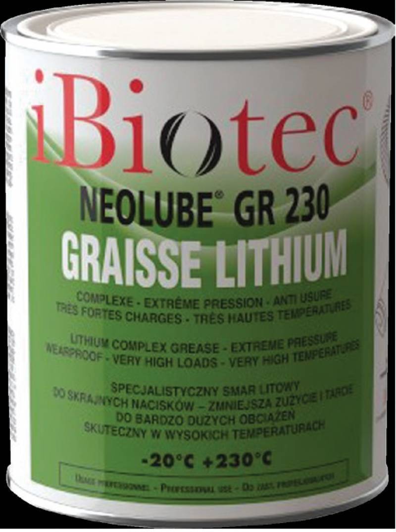 İBİOTEC GR 230 YÜKSEK PERFORMANS GRESLERİ