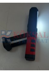 Gold Police GP-209 Şarjlı Mıknatıslı Kancalı Döndürülebilir Tamirci El Feneri