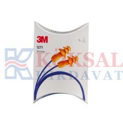 3M 1271 Yıkanabilir Kulak Tıkacı (İpli)Karton Kutu