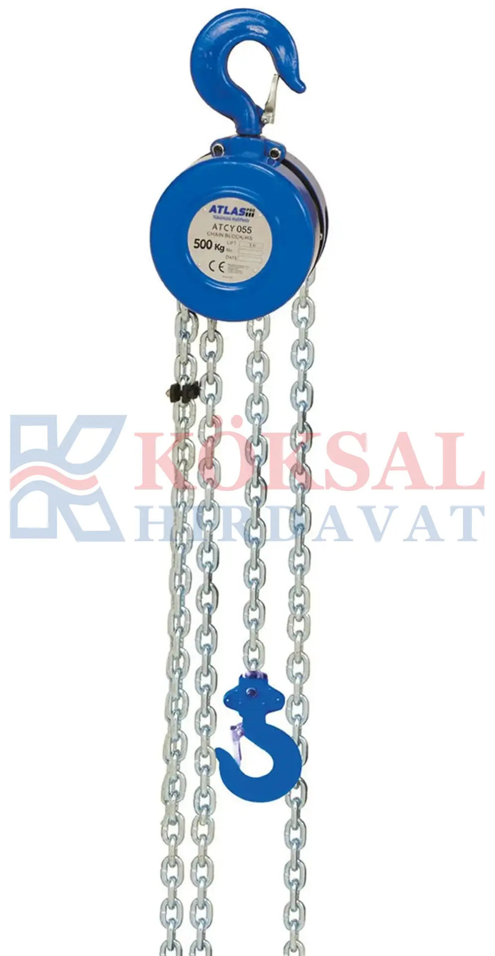 ATCY 055 - 0.5 Ton Yuvarlak Caraskal ATLAS PRO