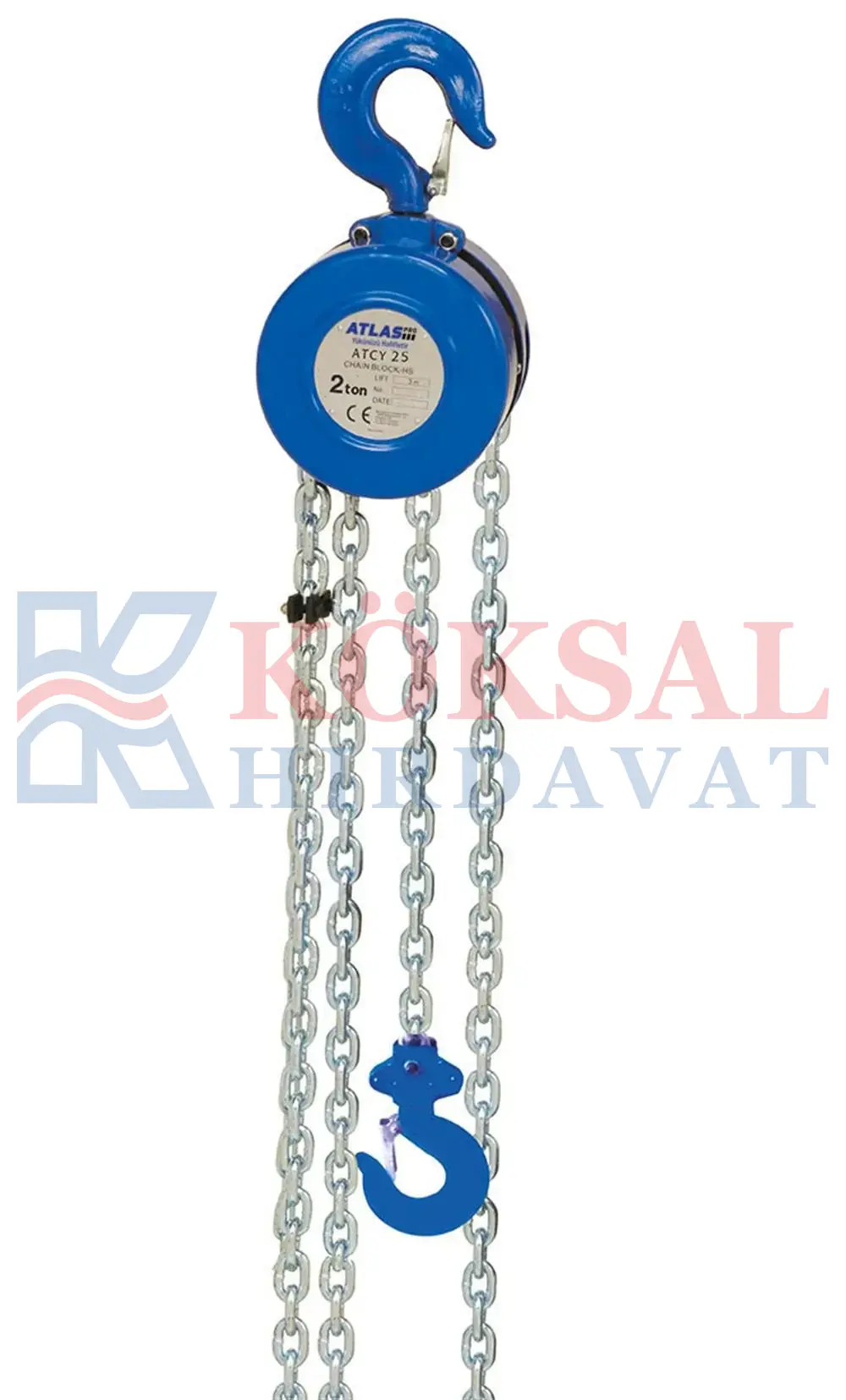 ATCY 25 - 2 Ton Yuvarlak Caraskal ATLAS PRO