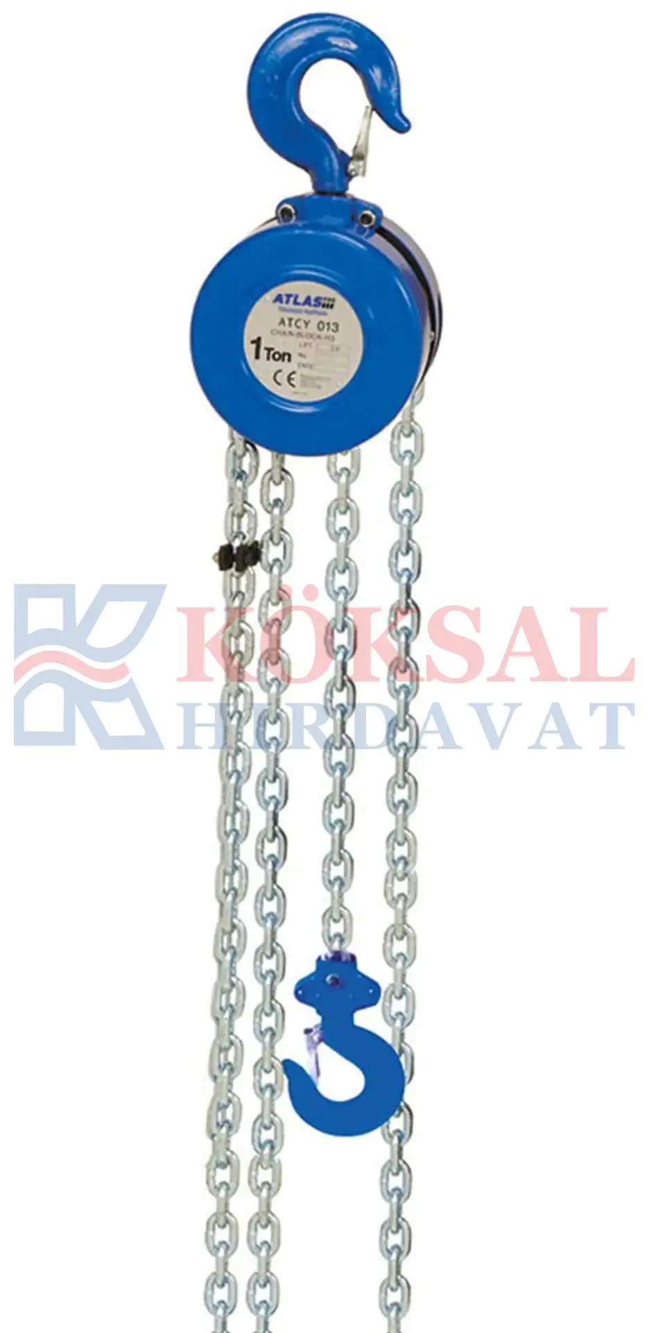 ATCY 013 - 1 Ton Yuvarlak Caraskal ATLAS PRO