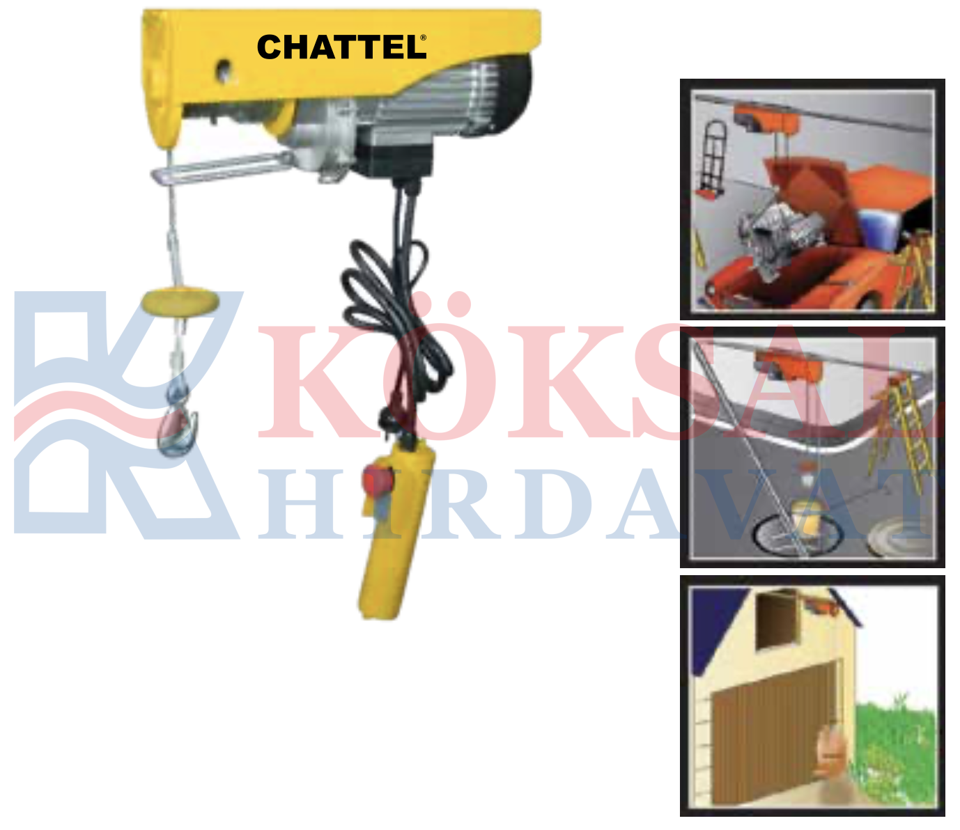 ELEKTRİKLİ VİNÇ CHT-2125 CHATTEL