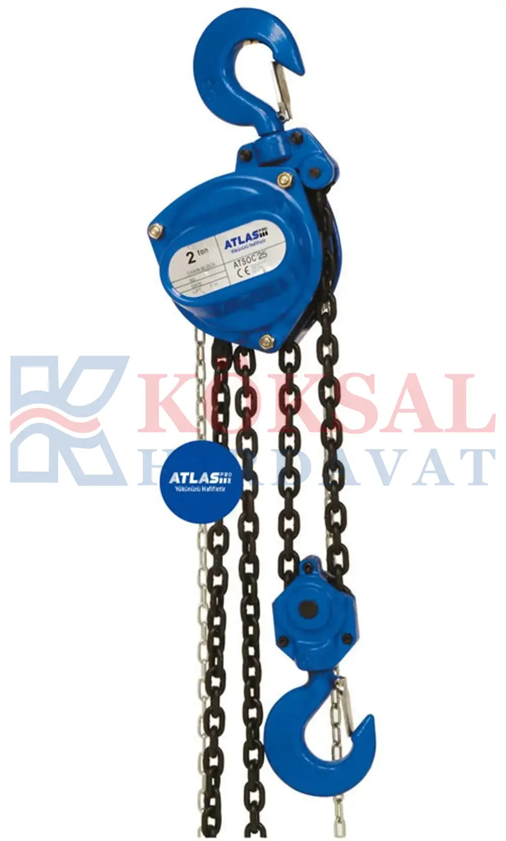 2 Ton 5 m Yük Emniyetli Ceraskal - ATSOC 25 ATLAS PRO