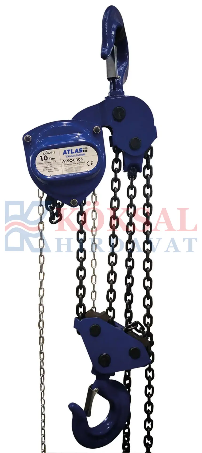 10 Ton 5 m Yük Emniyetli Caraskal - ATSOC 105 ATLAS PRO