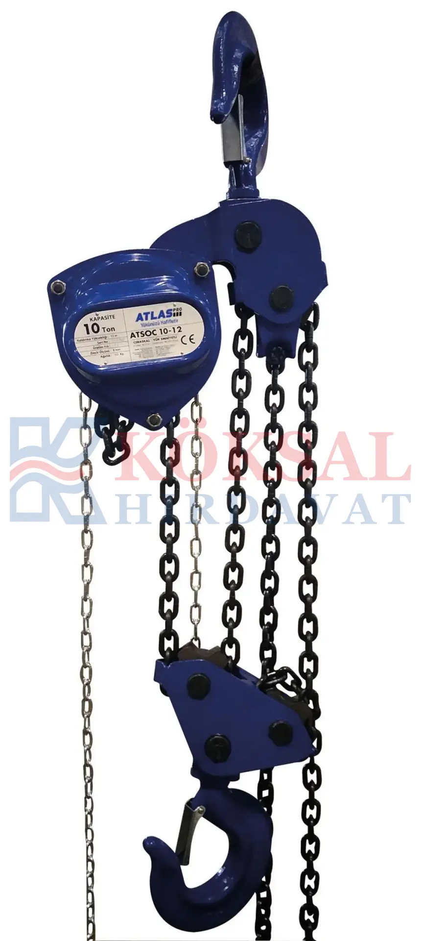 10 Ton 12 m Yük Emniyetli Caraskal - ATSOC 10-12 ATLAS PRO