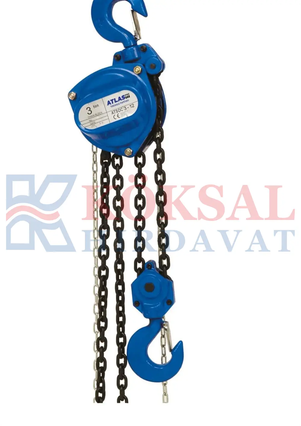 3 Ton 12 m Yük Emniyetli Ceraskal - ATSOC 3-12 ATLAS PRO