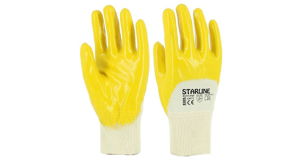 Starline Sarı Nitril Eldiven / STL-LFKY 10/XL