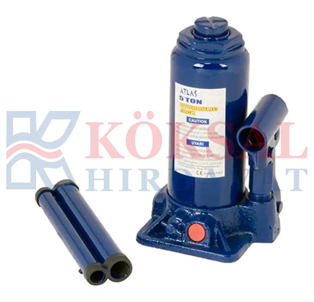 5 Ton Hidrolik Şişe Kriko - ATŞK 5 ATLAS PRO