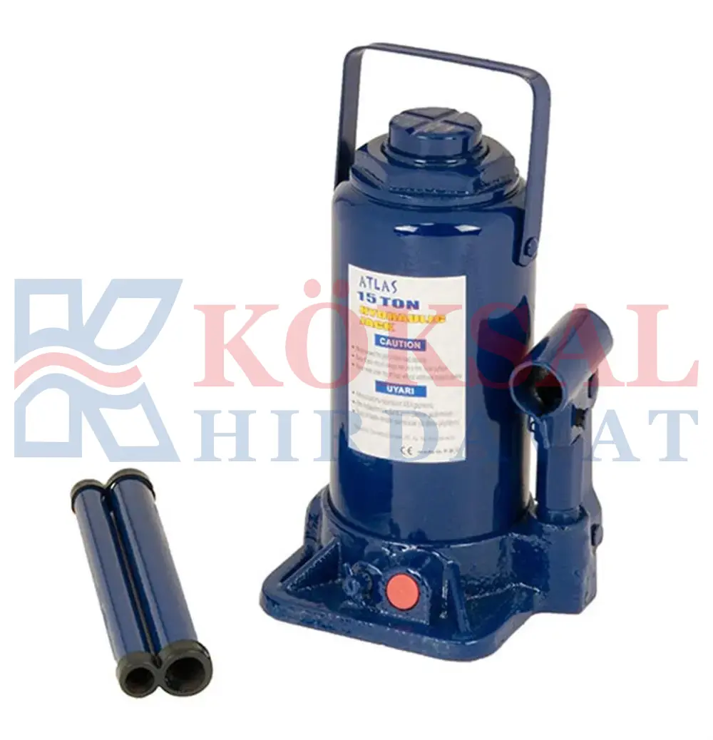 15 Ton Hidrolik Şişe Kriko - ATŞK 15 ATLAS PRO